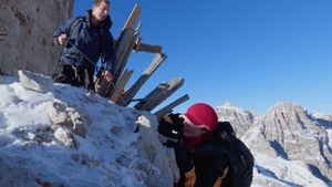 Gina Carano In The Dolomites