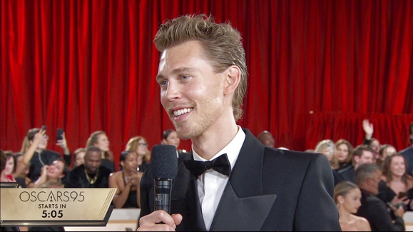 Austin Butler Oscars 2023 Red Carpet Interview - Oscars 2022 | 94th ...