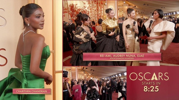 KPOP DEMON HUNTERS 98th Oscars Red Carpet Interview