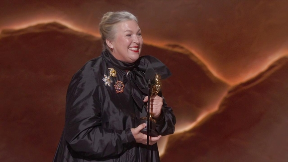 FRANKENSTEIN Accepts the Oscar for Costume Design