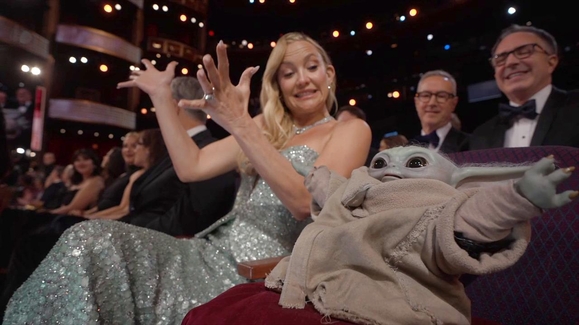 Conan O'Brien Goes After Grogu at The Oscars