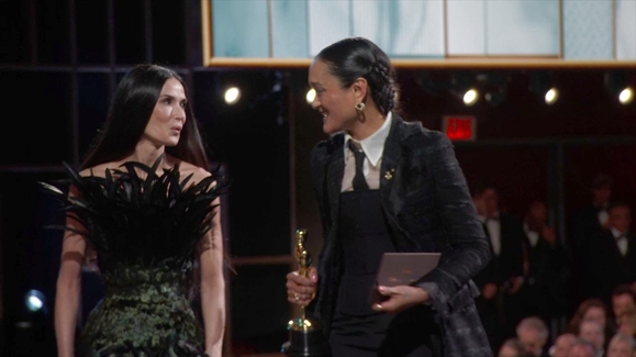 SINNERS Accepts the Oscar for Cinematography